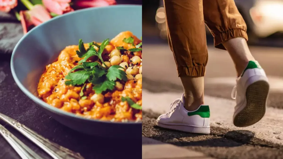 After meal walking habit